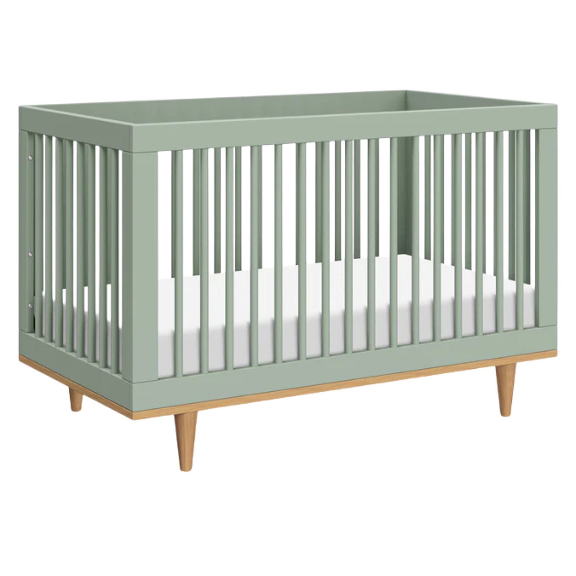 DAVINCI Marley 3-In-1 Convertible Crib - Light Sage/Honey