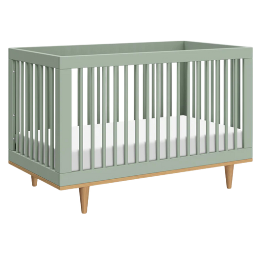 DAVINCI Marley 3-In-1 Convertible Crib - Light Sage/Honey