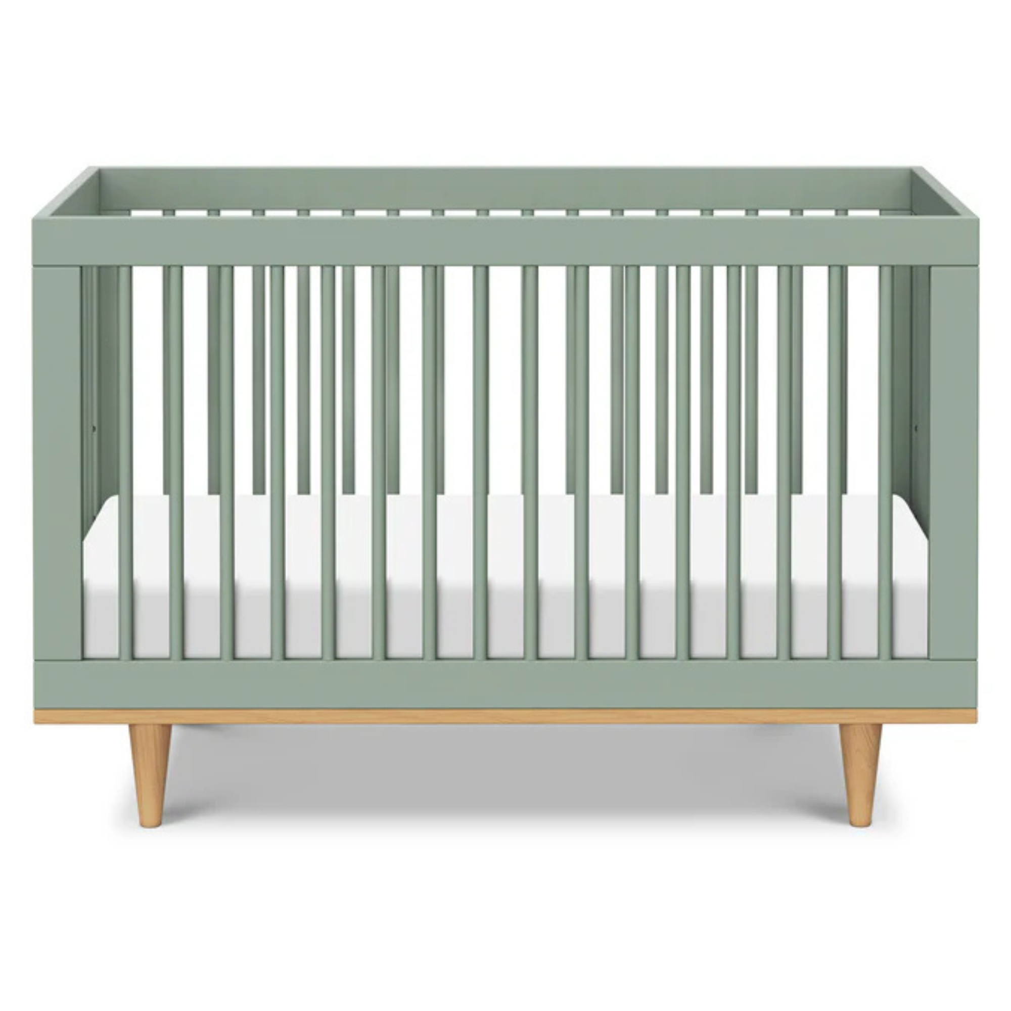 DAVINCI Marley 3-In-1 Convertible Crib - Light Sage/Honey