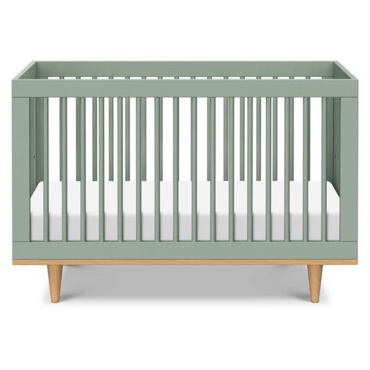 DAVINCI Marley 3-In-1 Convertible Crib - Light Sage/Honey
