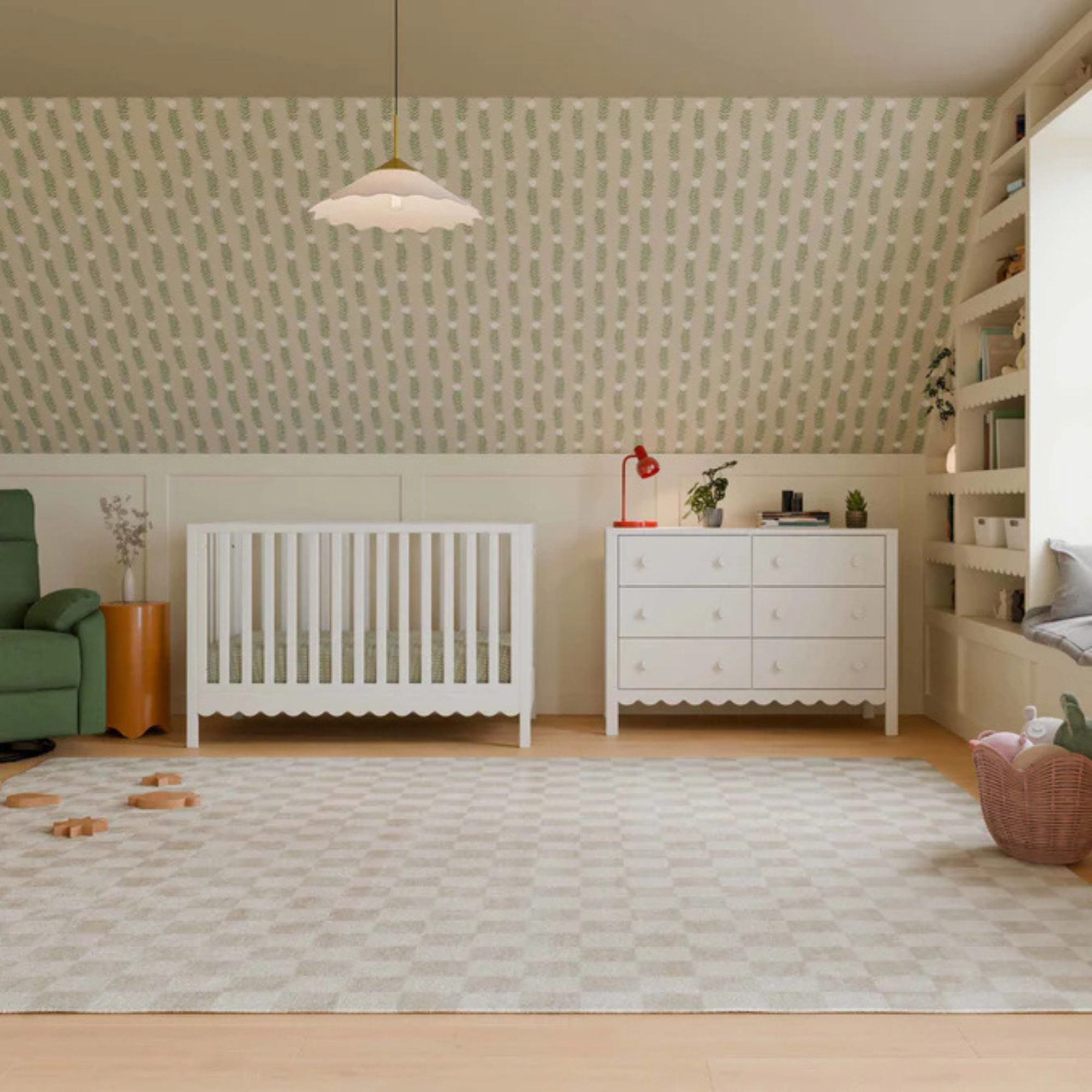 Lit bébé convertible 4 en 1 DAVINCI Sammy Scallop