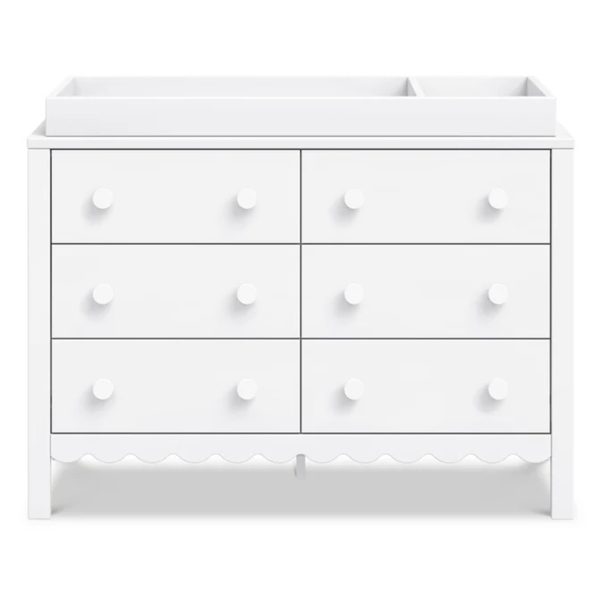 Commode 6 tiroirs DAVINCI Sammy Scallop