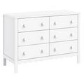 DAVINCI Sammy Scallop 6-Drawer Dresser