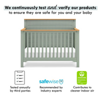 Thumbnail for DAVINCI Shea 4-in-1 Convertible Crib