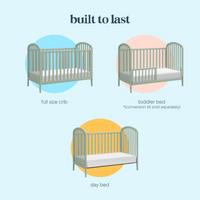 Thumbnail for DAVINCI Beau 3-in-1 Convertible Crib