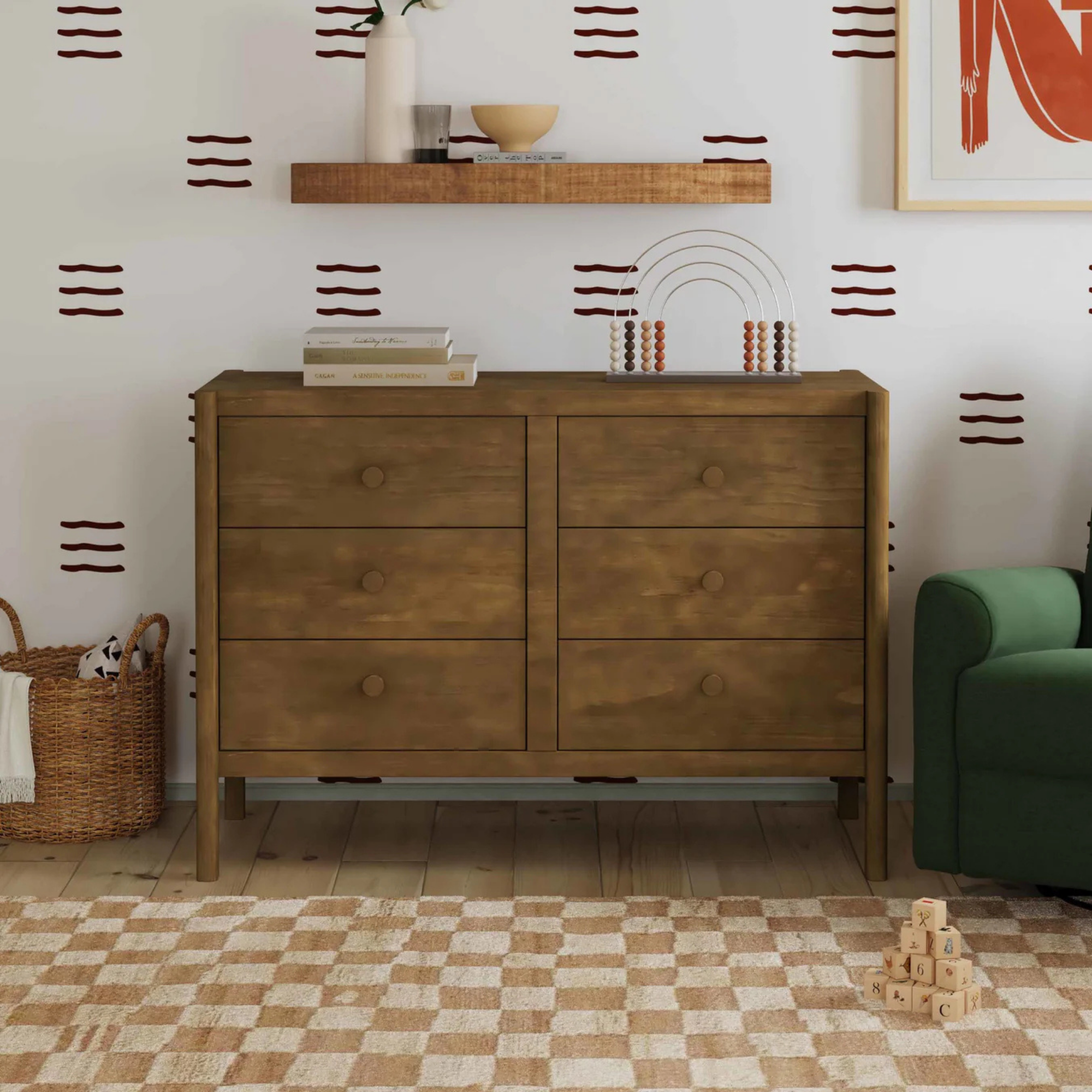 Commode 6 tiroirs DAVINCI Birdie