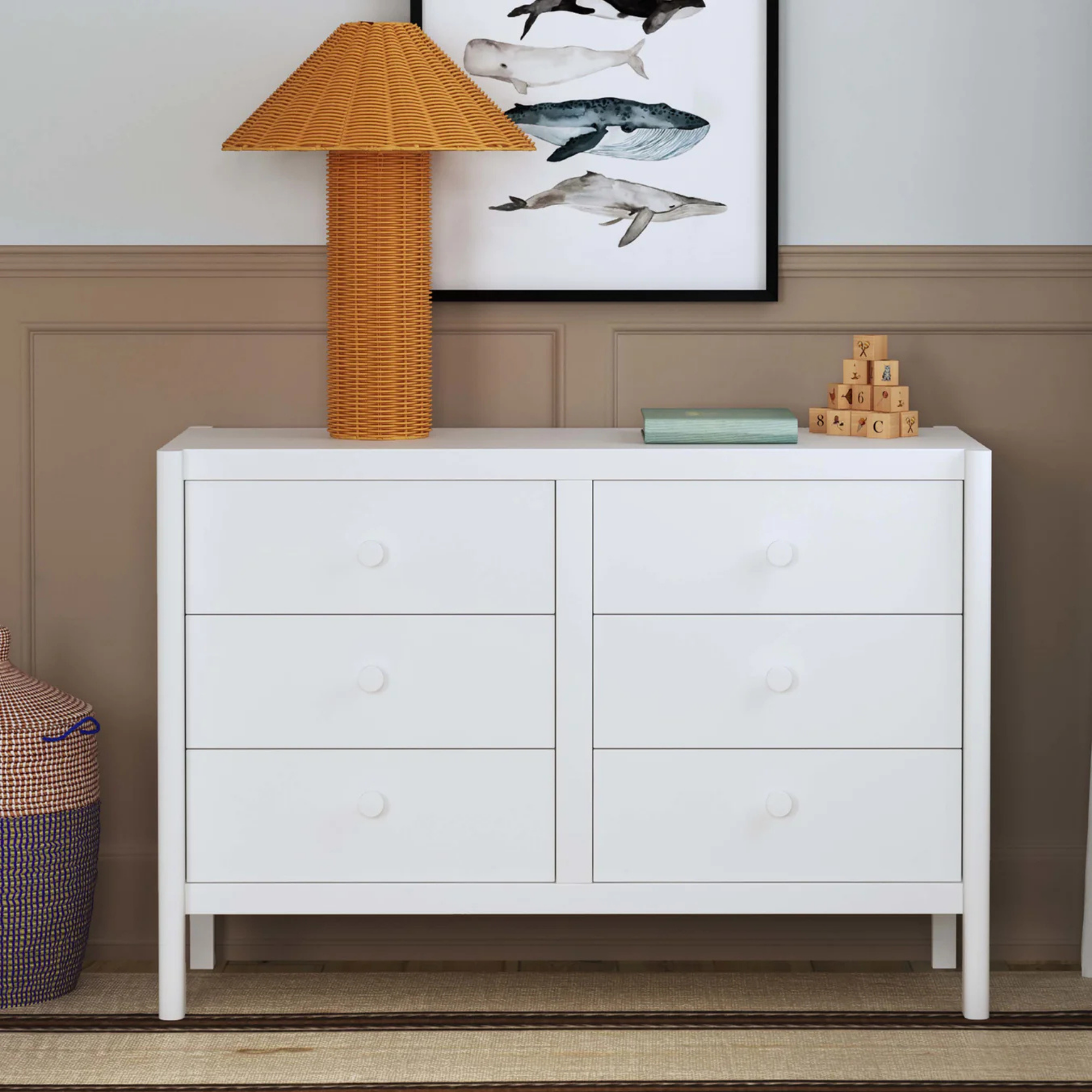 Commode 6 tiroirs DAVINCI Birdie
