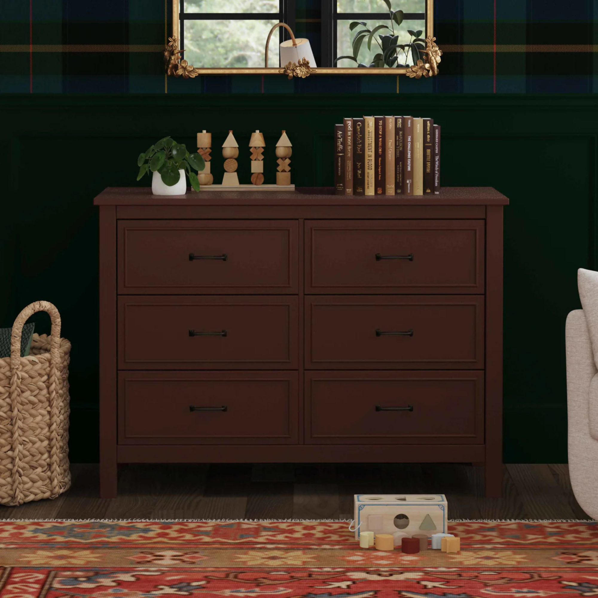 DAVINCI Charlie 6-Drawer Double Dresser