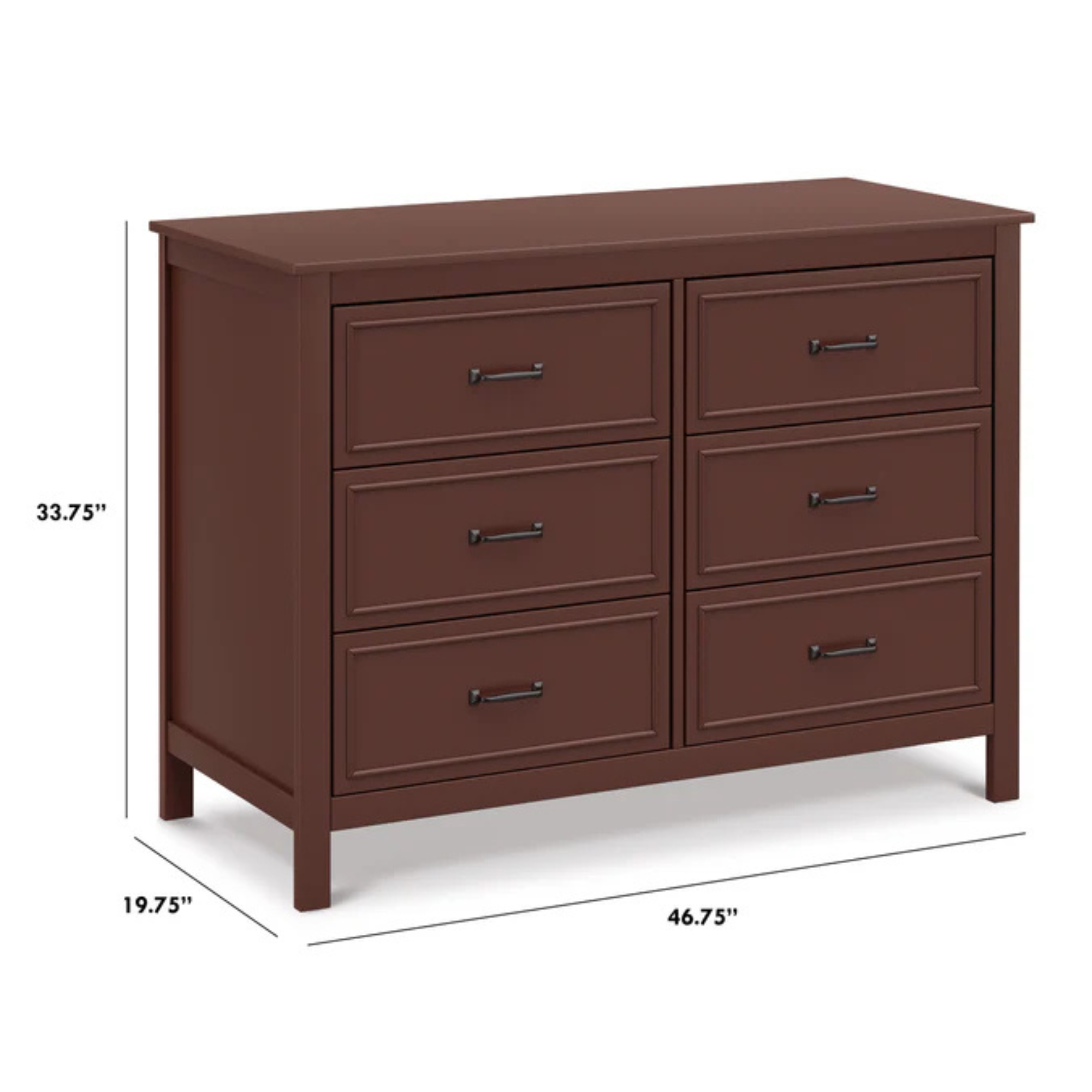 DAVINCI Charlie 6-Drawer Double Dresser