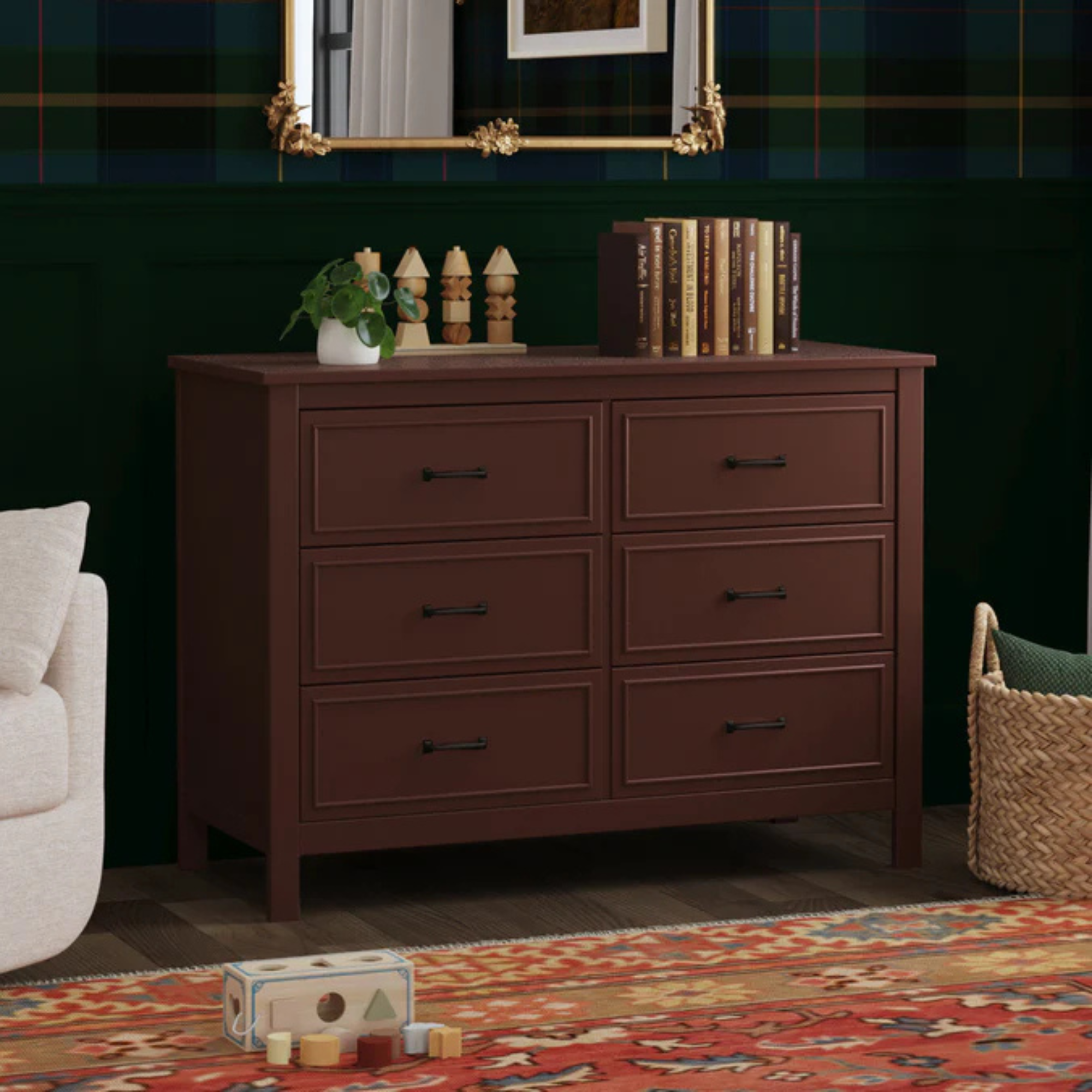 DAVINCI Charlie 6-Drawer Double Dresser