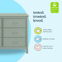 Thumbnail for DAVINCI Charlie 6-Drawer Double Dresser