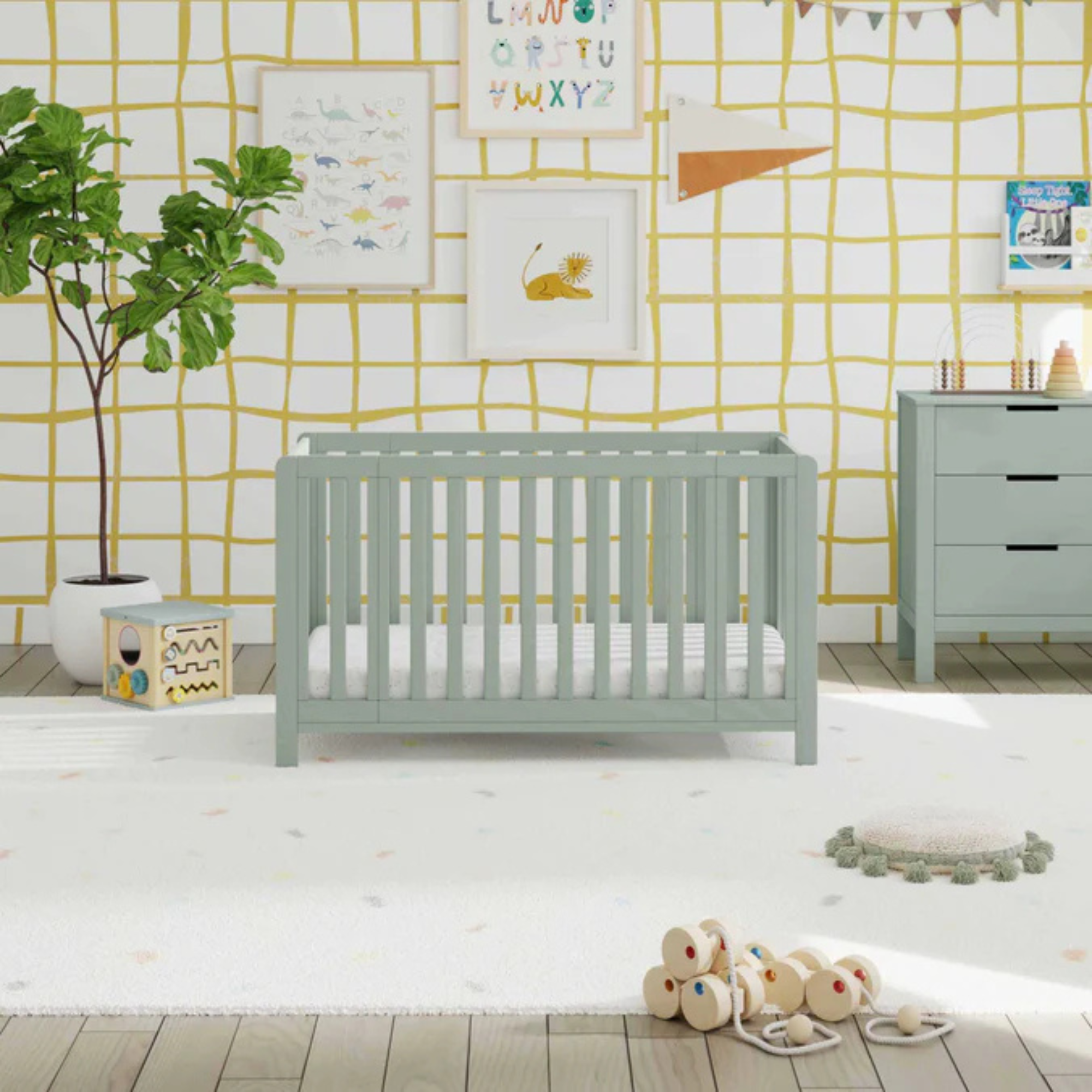 CARTERS by DAVINCI Colby GROW Berceau convertible 6 en 1 en berceau