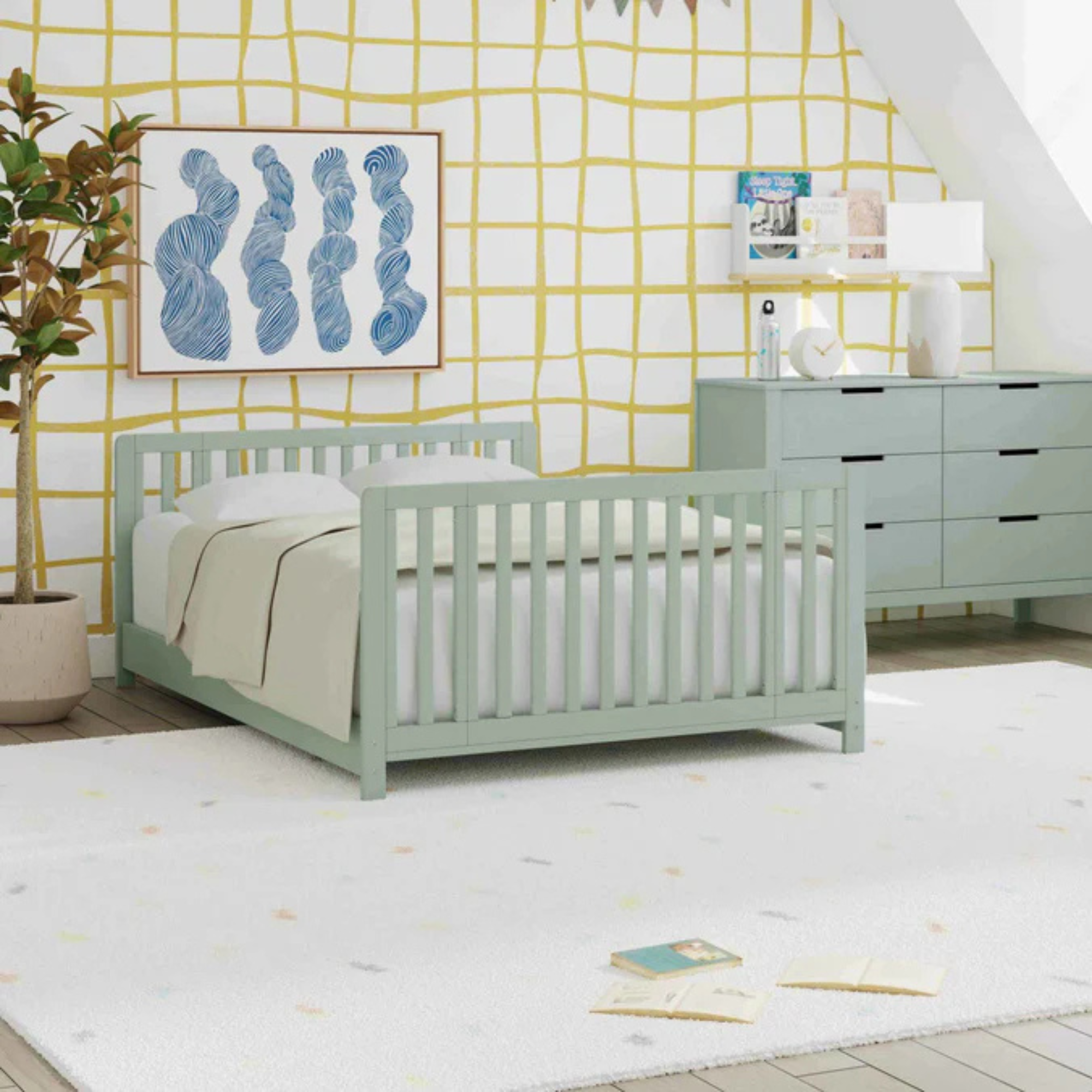 CARTERS by DAVINCI Colby GROW Berceau convertible 6 en 1 en berceau