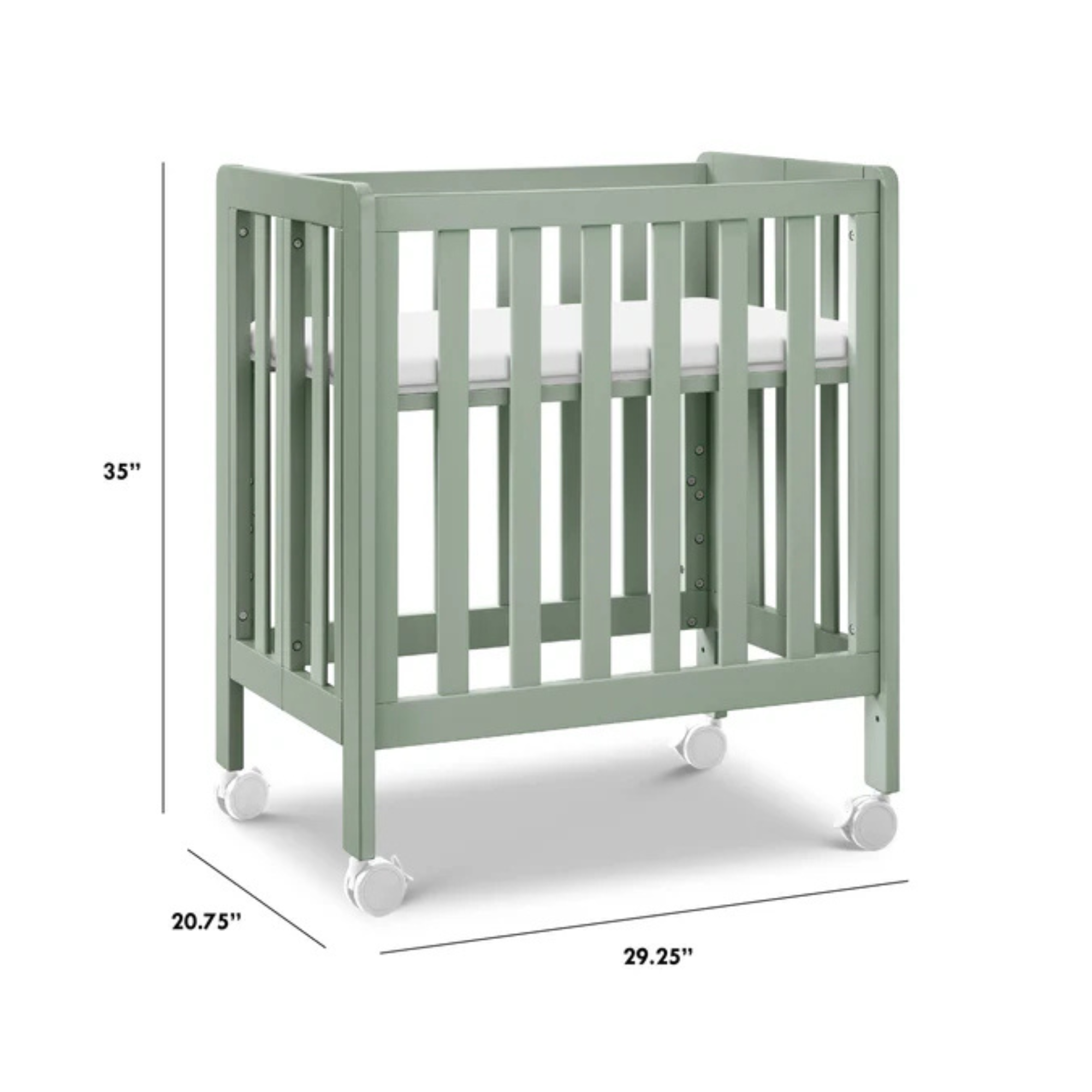 CARTERS by DAVINCI Colby GROW Berceau convertible 6 en 1 en berceau