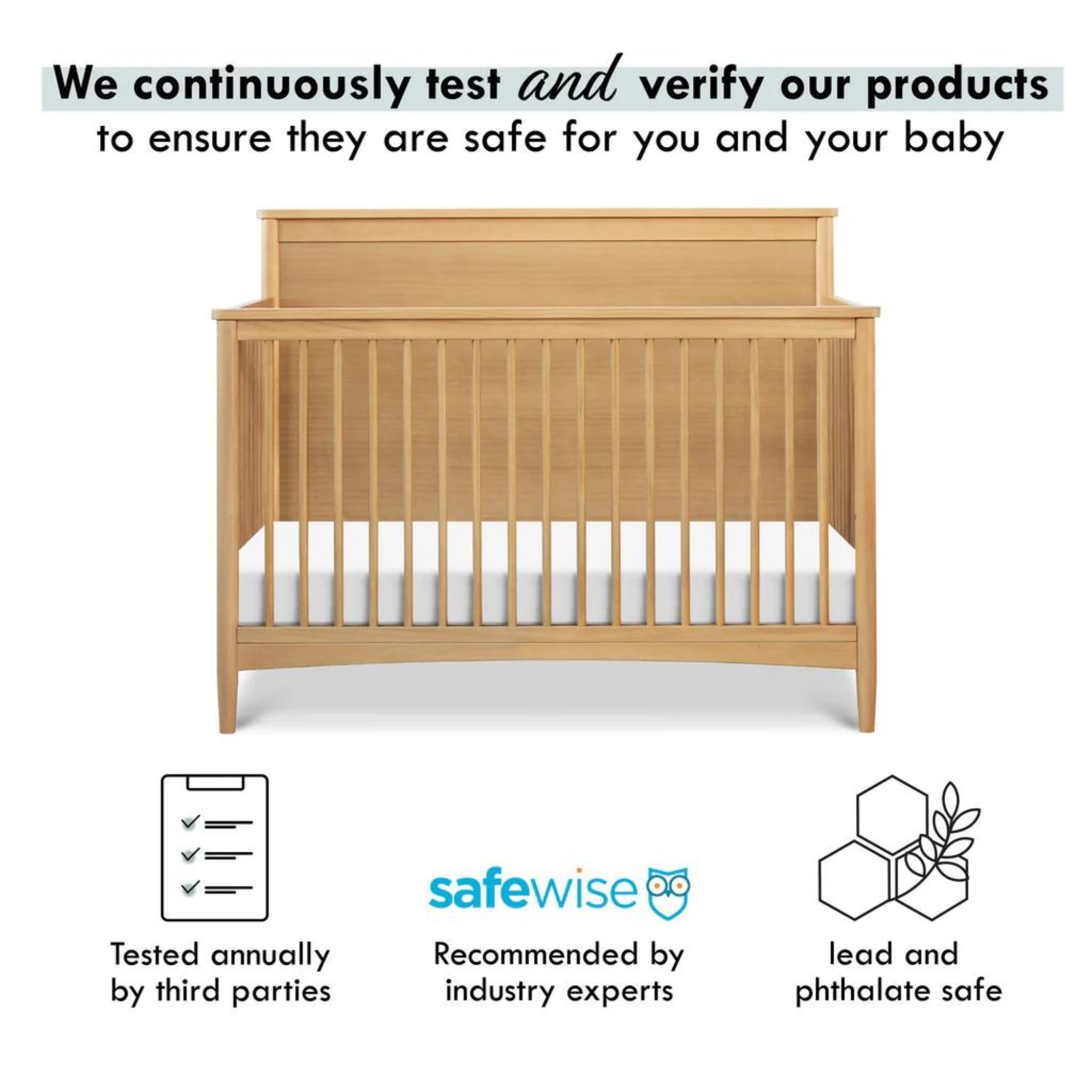 Lit bébé convertible 4 en 1 DAVINCI Frem