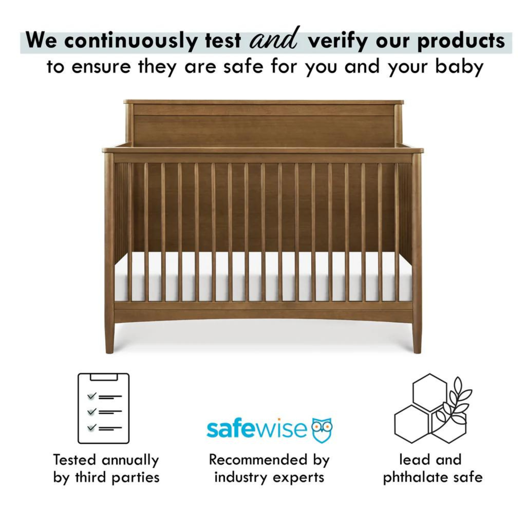 Lit bébé convertible 4 en 1 DAVINCI Frem