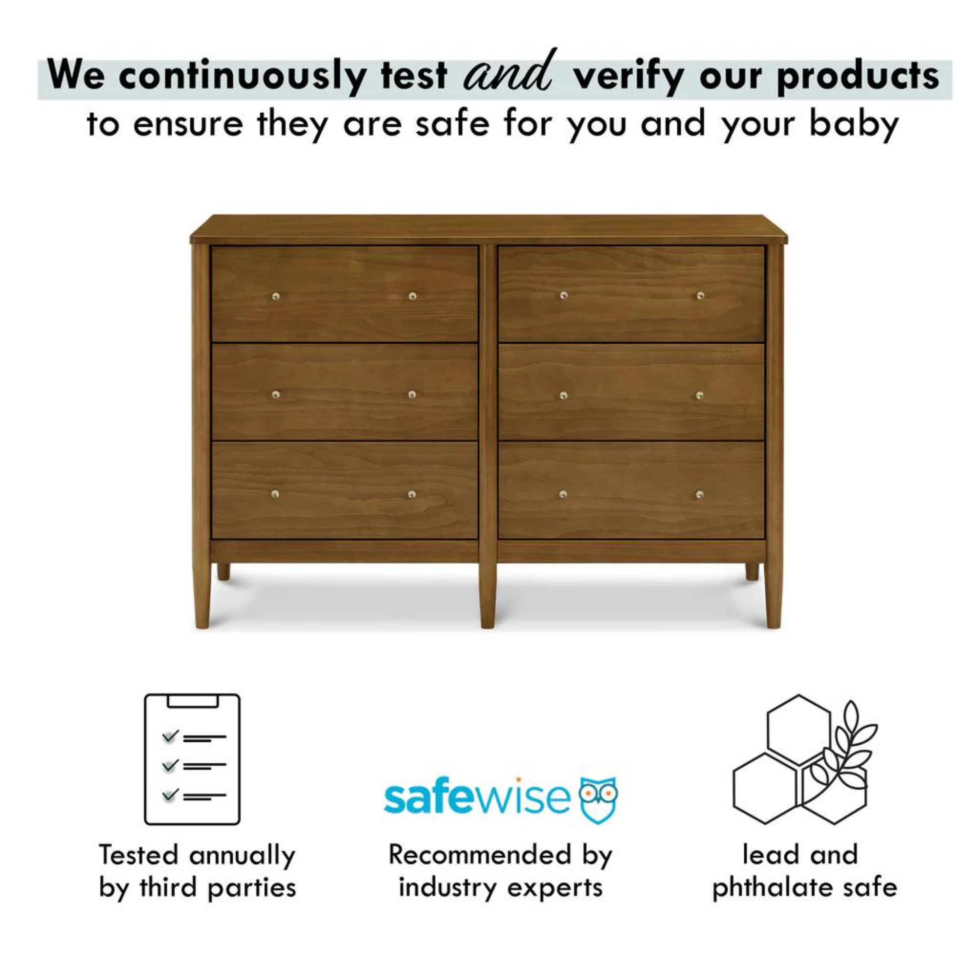 DAVINCI Frem 6-Drawer Dresser