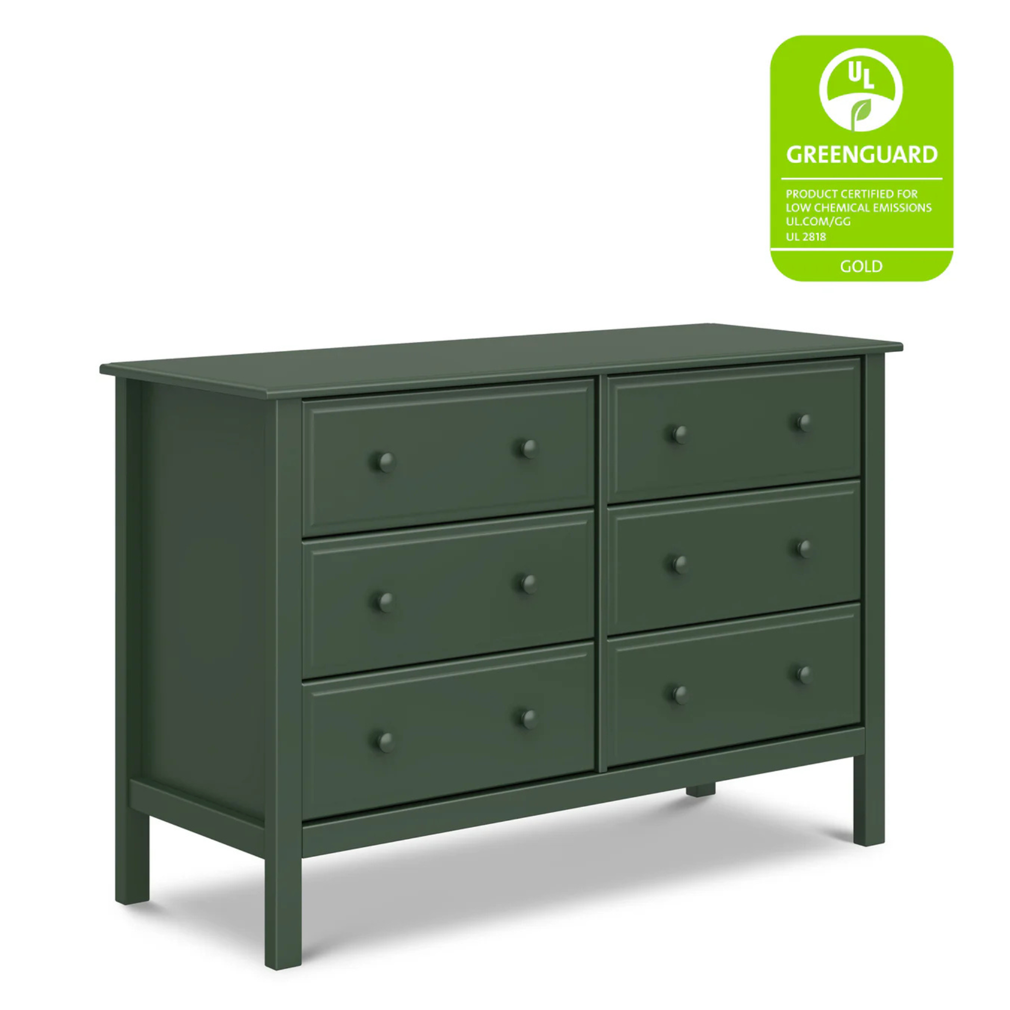 DAVINCI Jayden 6-Drawer Double Wide Dresser