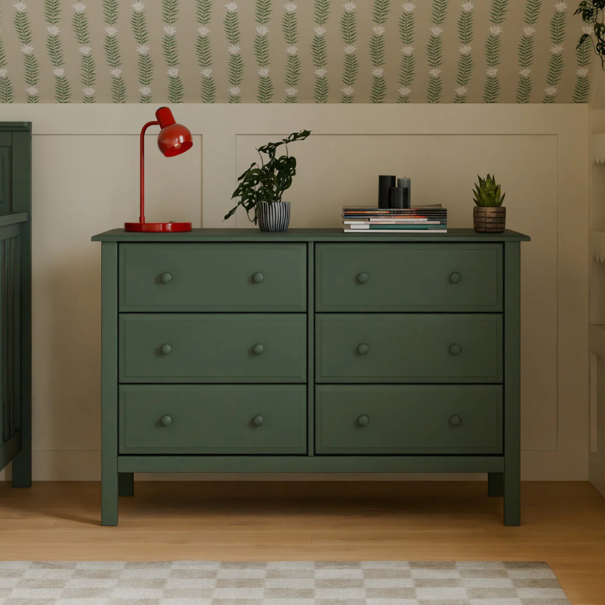 DAVINCI Jayden 6-Drawer Double Wide Dresser