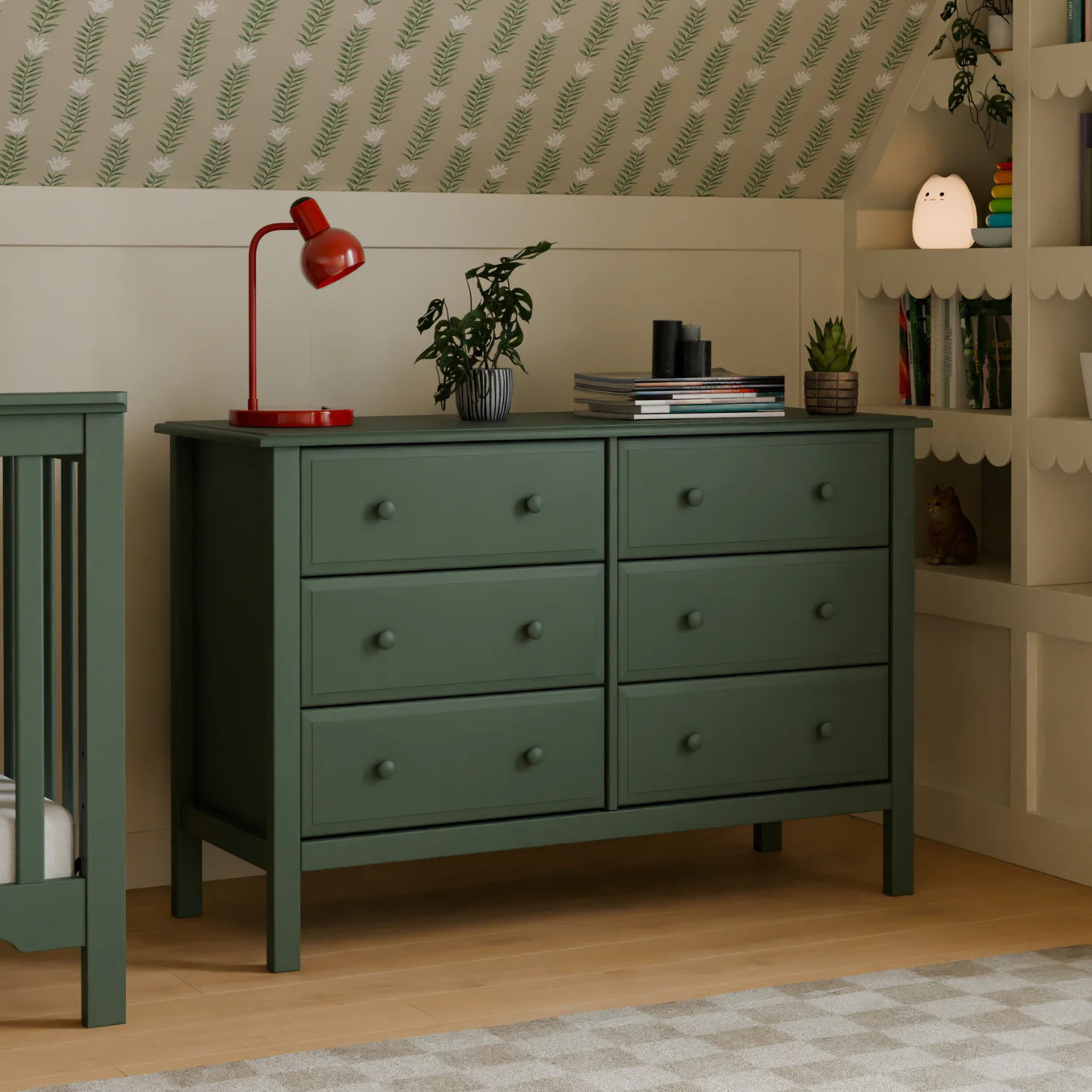 DAVINCI Jayden 6-Drawer Double Wide Dresser