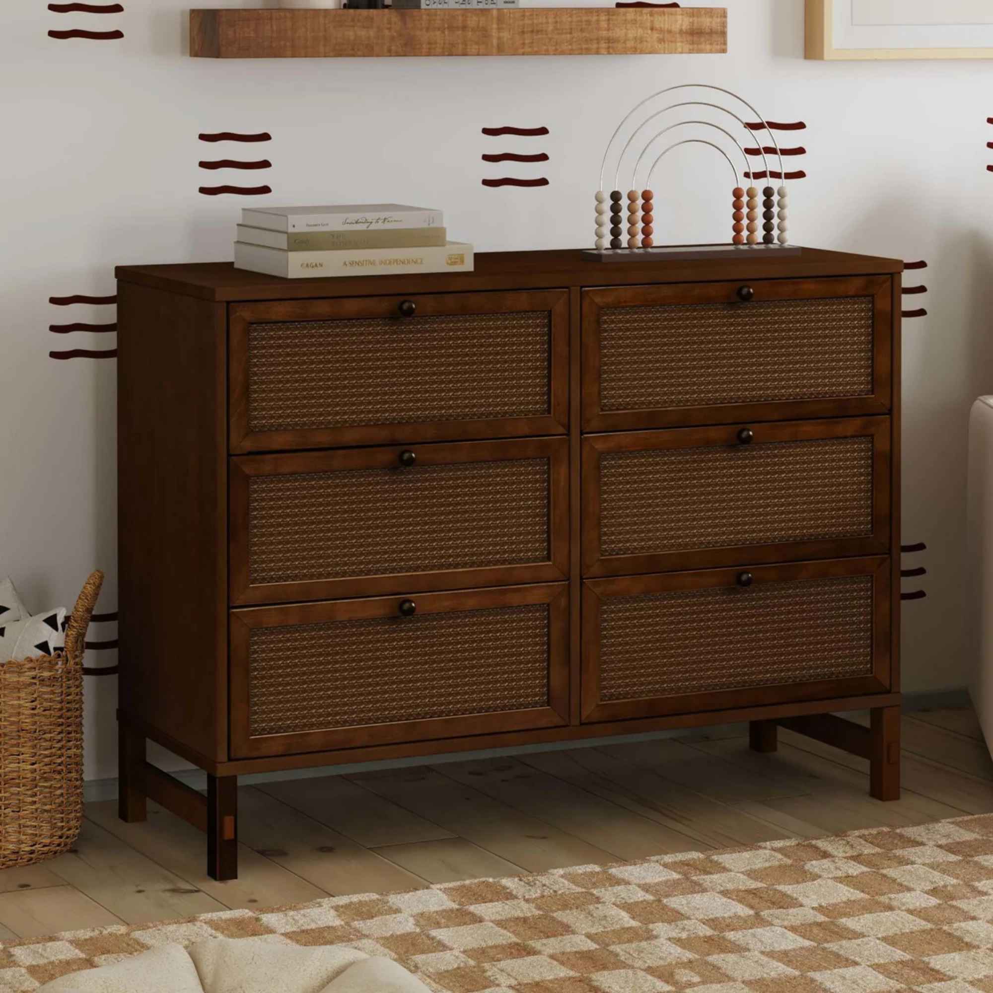 DAVINCI Margot 6-Drawer Dresser