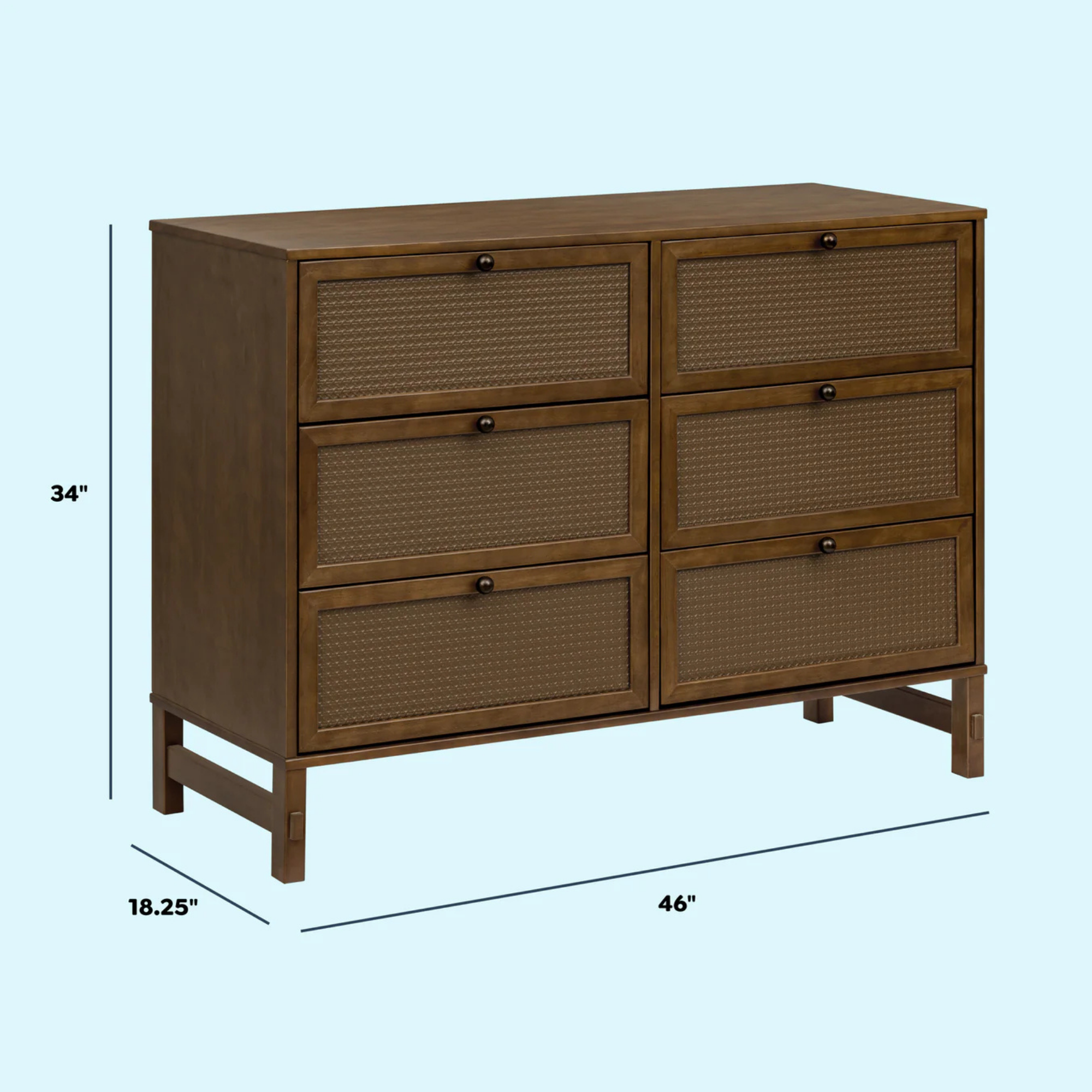 DAVINCI Margot 6-Drawer Dresser