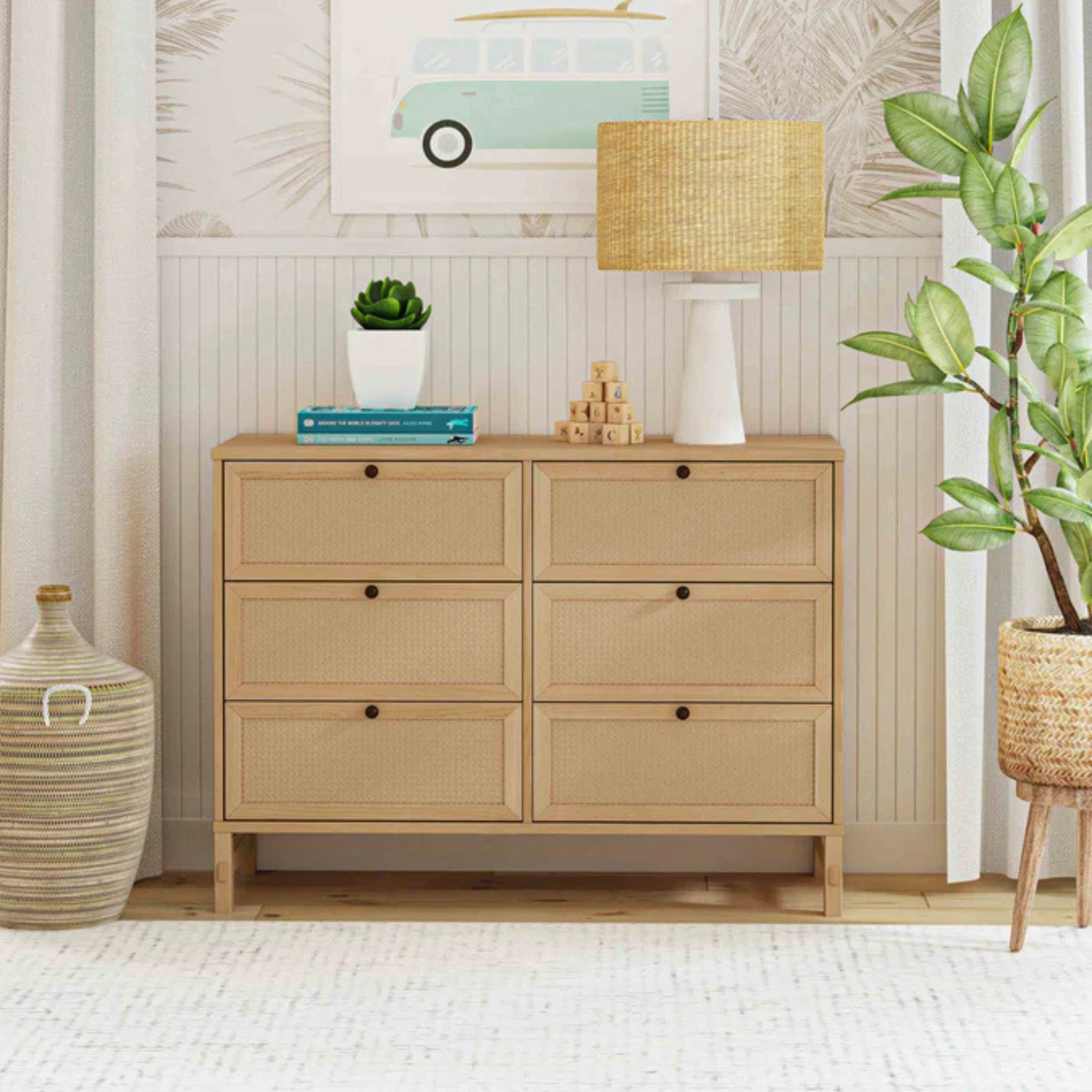 DAVINCI Margot 6-Drawer Dresser