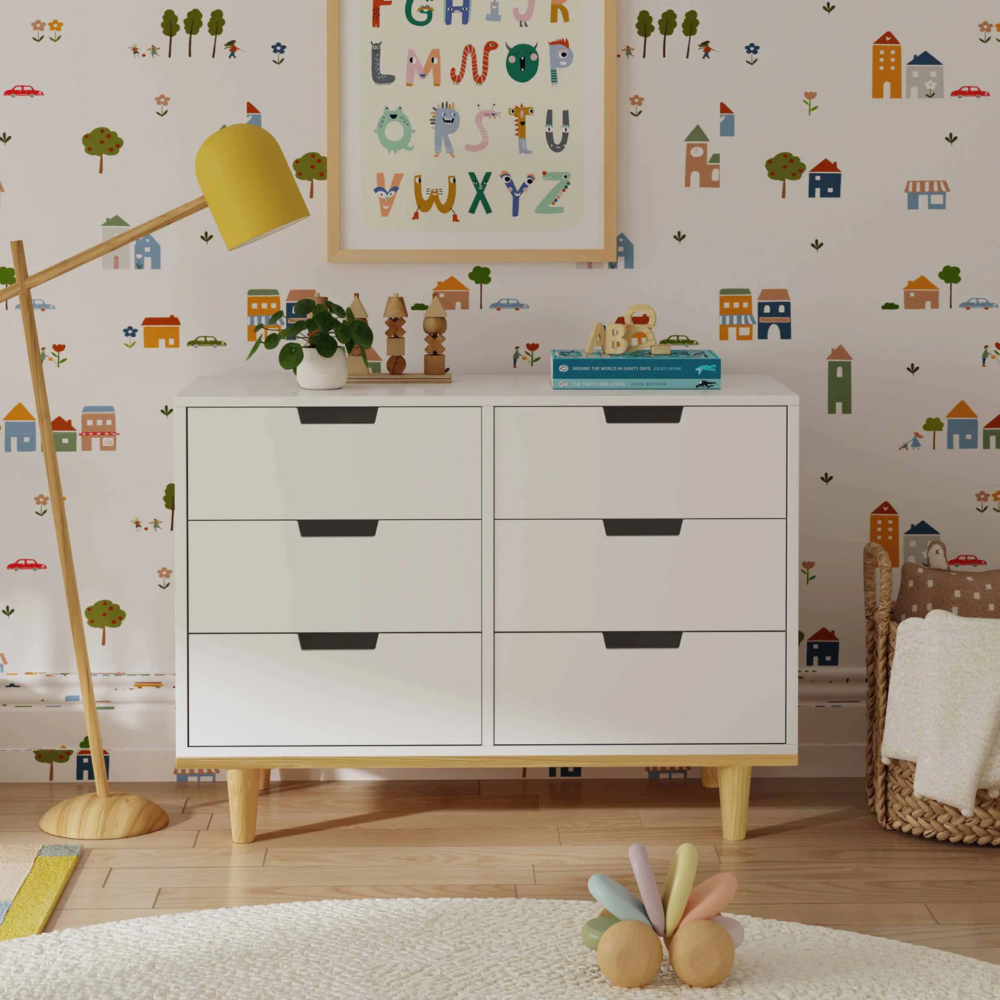 DAVINCI Marley 6-Drawer Double Dresser