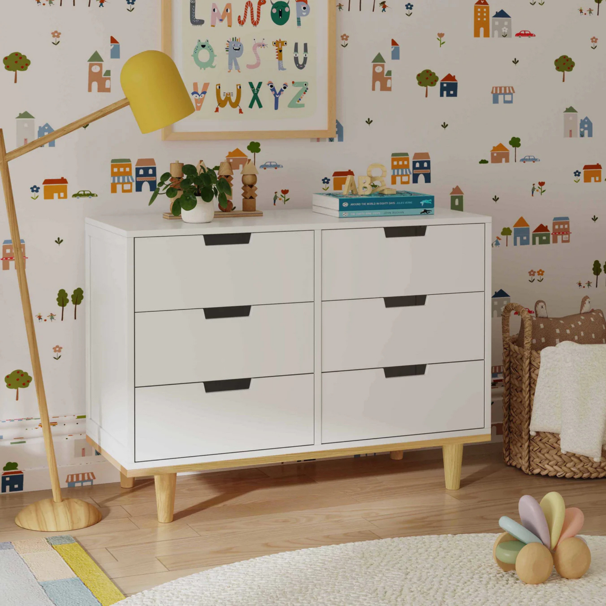 DAVINCI Marley 6-Drawer Double Dresser