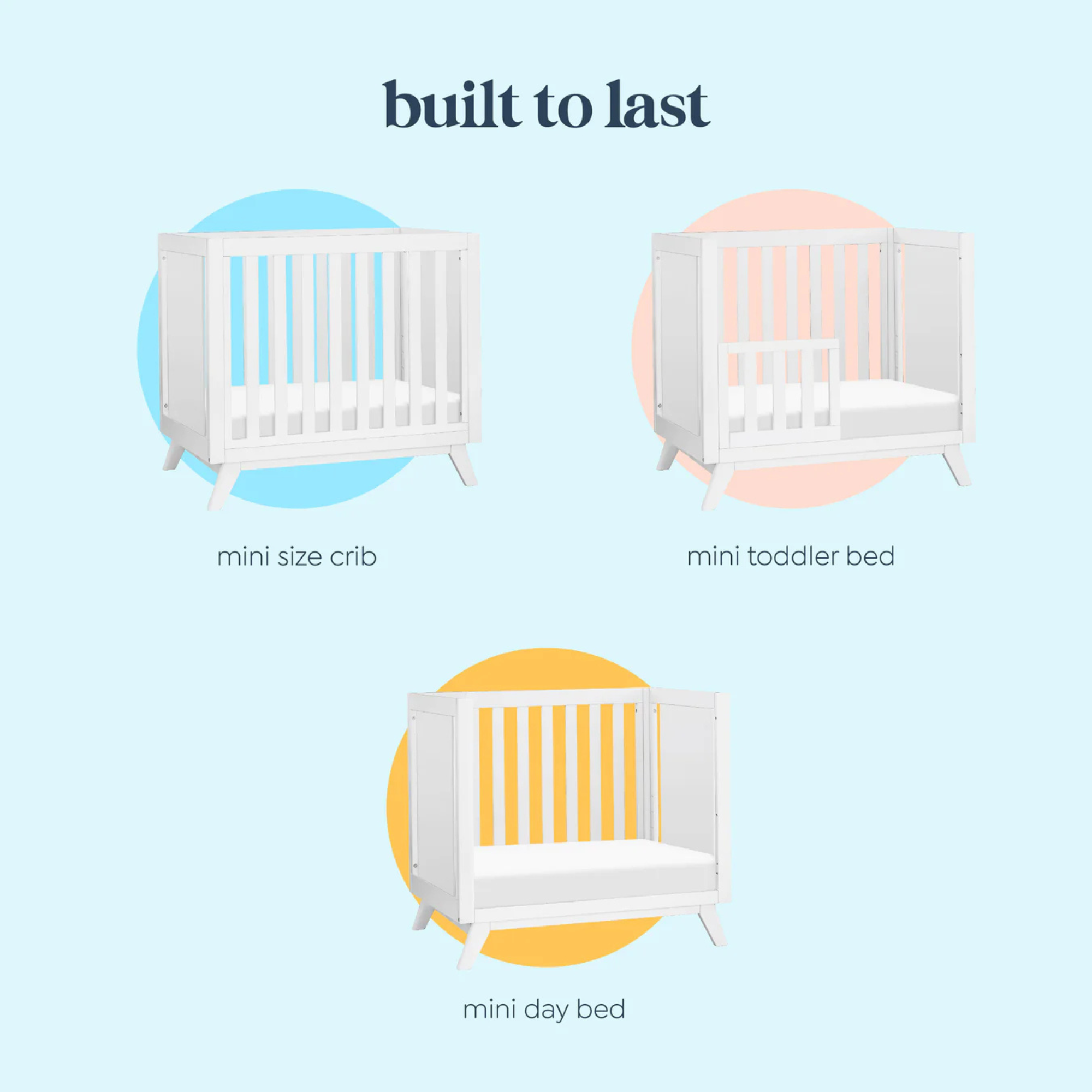 DAVINCI Otto 3-in-1 Convertible Mini Crib