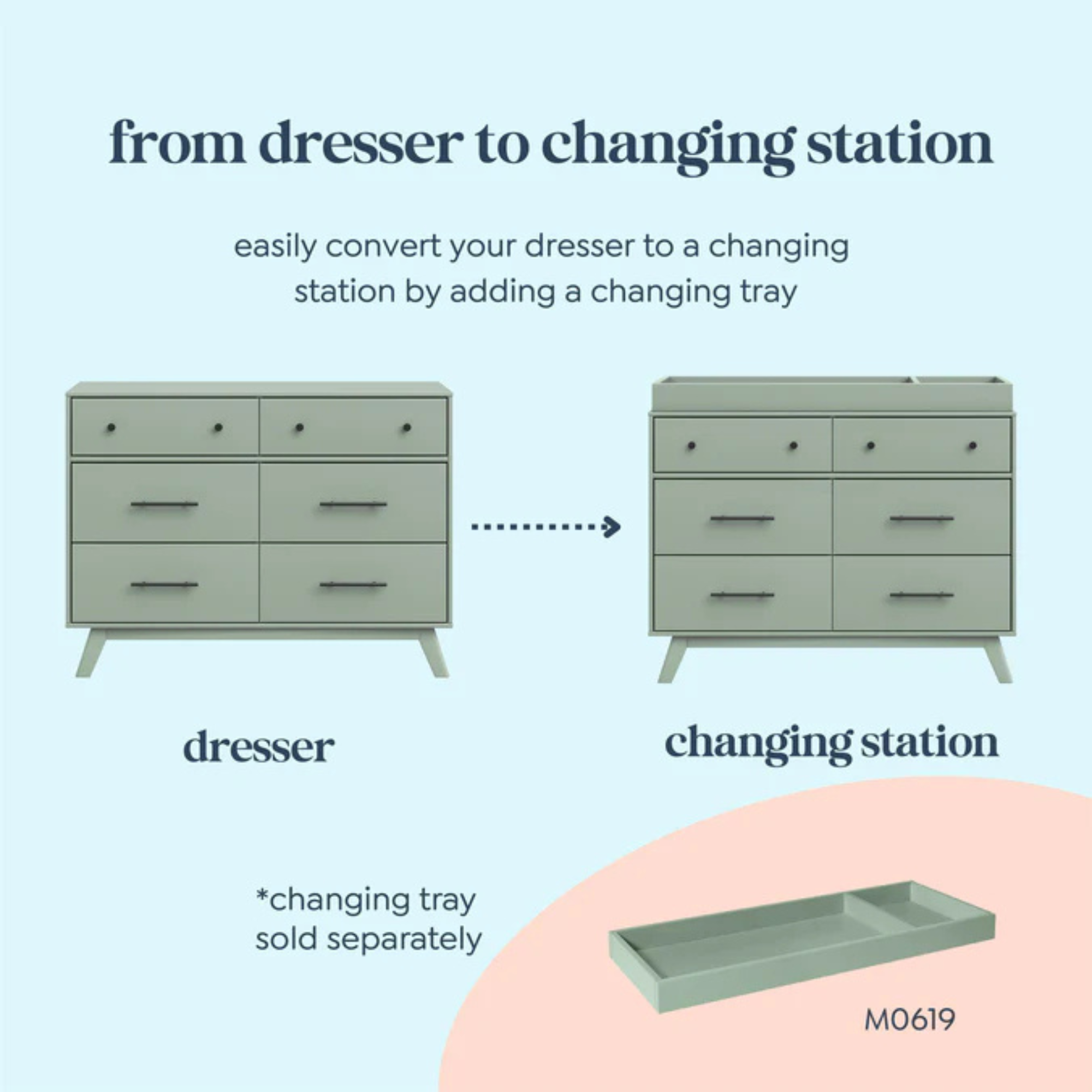 Commode 6 tiroirs DAVINCI Otto