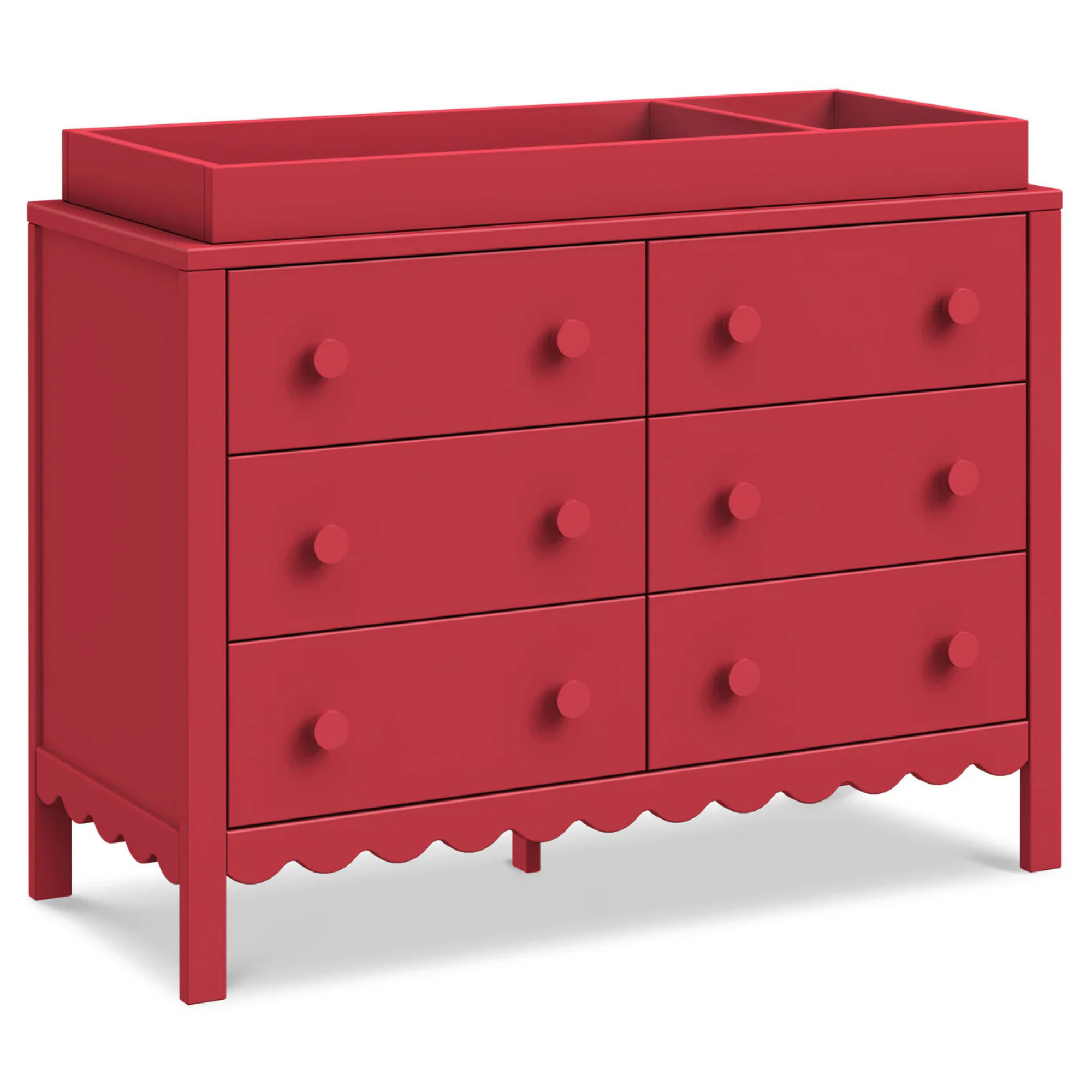 Commode 6 tiroirs DAVINCI Sammy Scallop