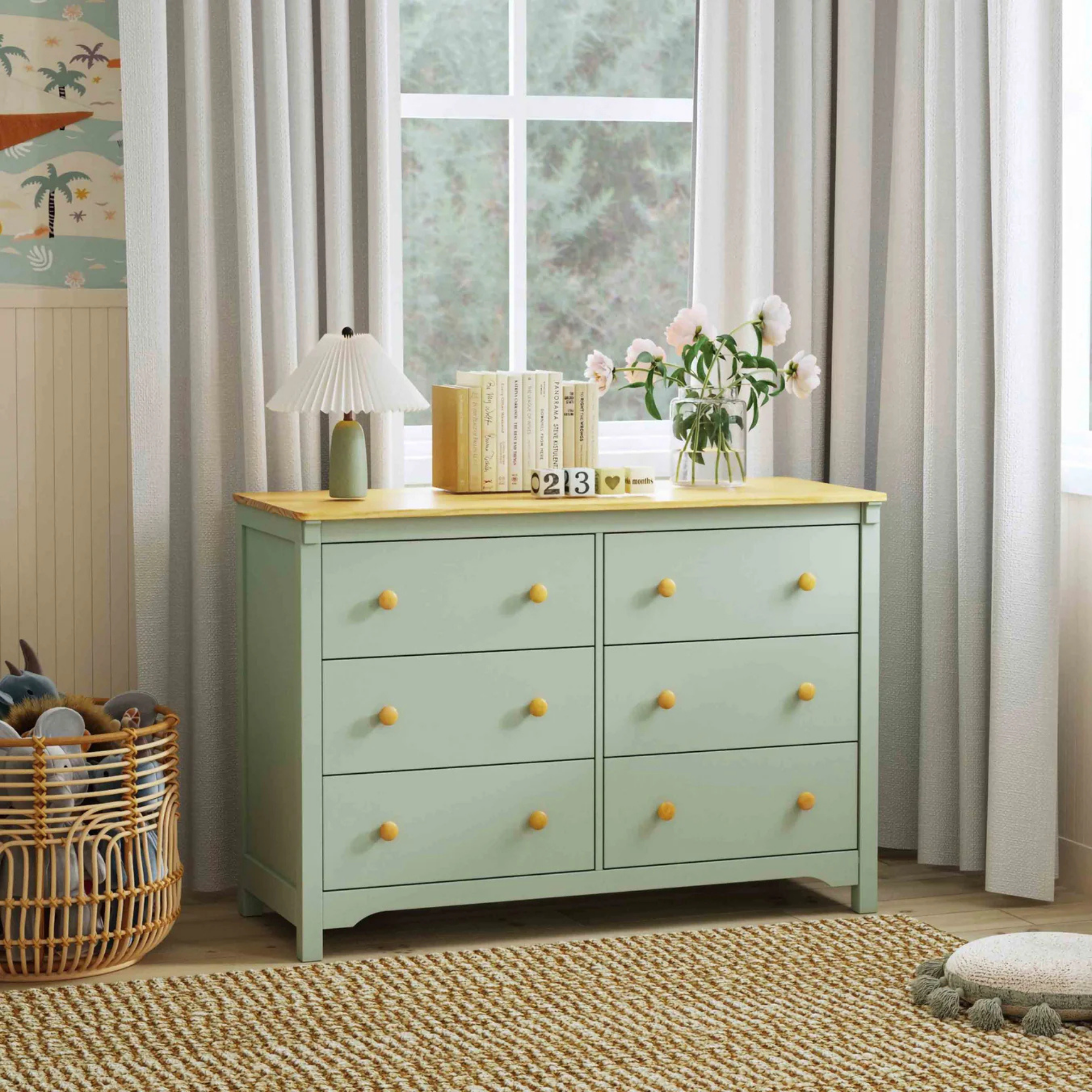 DAVINCI Shea 6-Drawer Dresser