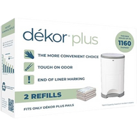 Thumbnail for DEKOR Plus Diaper Pail Refills (2-Pack)