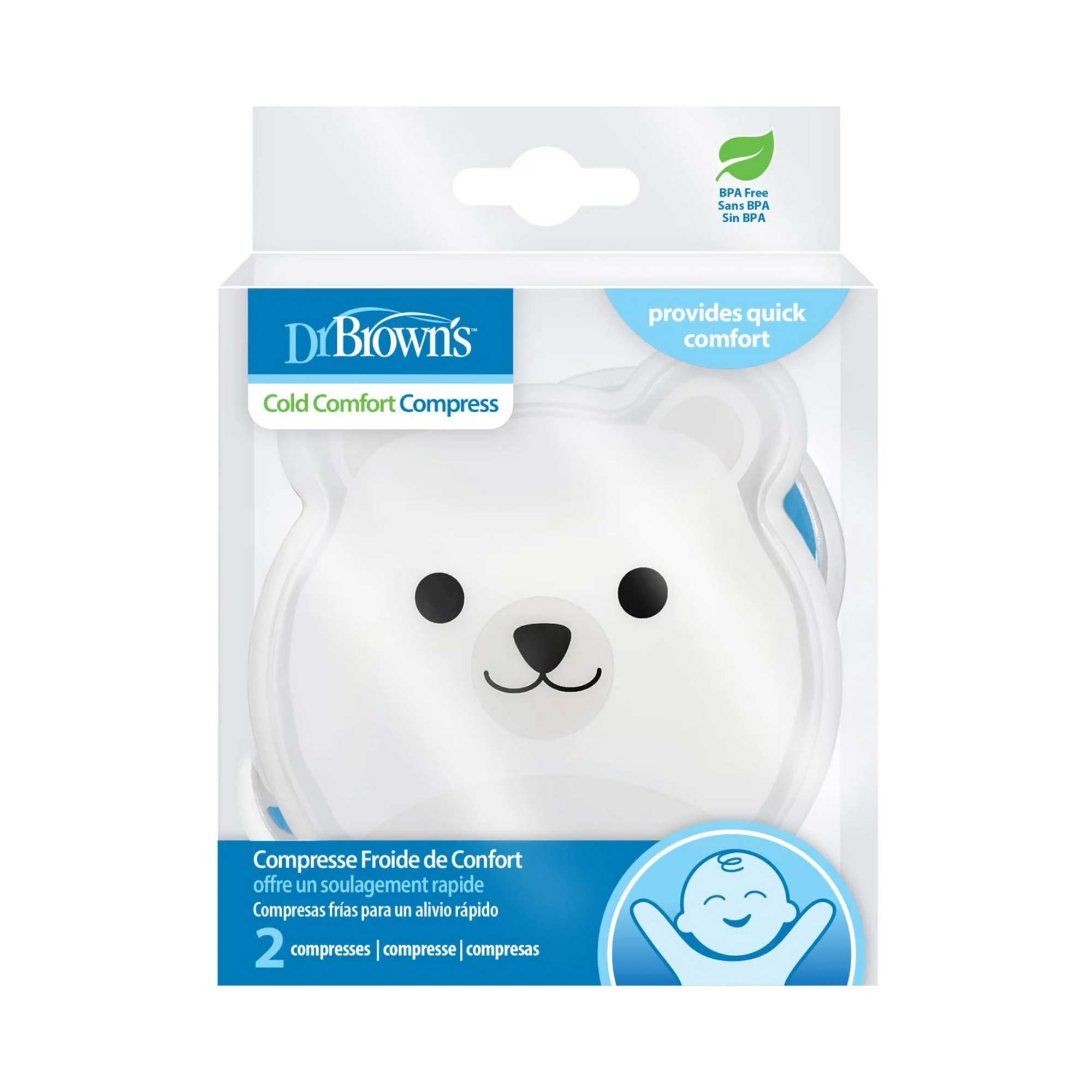 DR. BROWN'S Cold Comfort Compress (2-Pack)