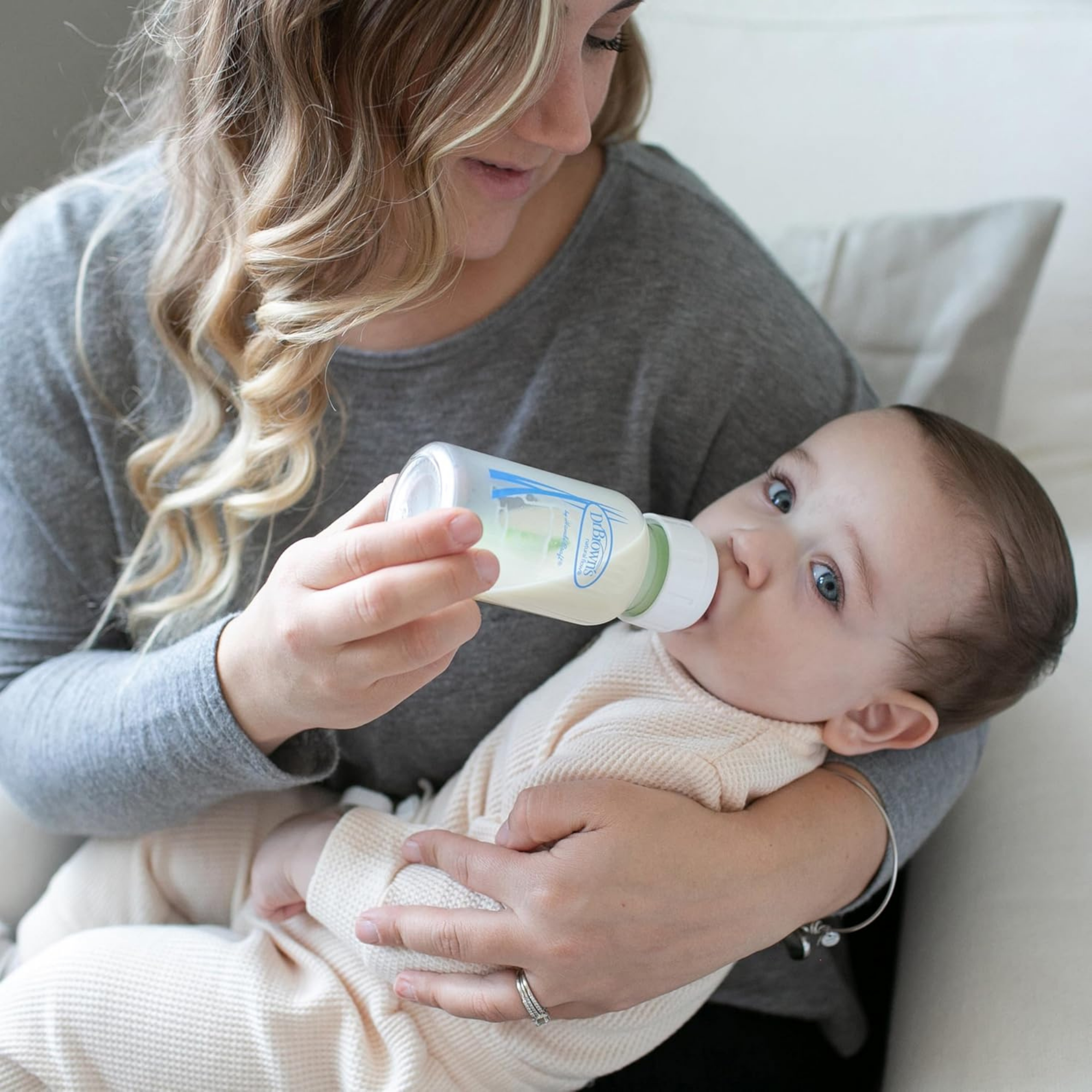 DR. BROWN'S Options+ Glass Narrow Anti-Colic Baby Bottle Gift Set