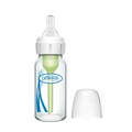DR. BROWN'S Options+ Glass Narrow Baby Bottle 4oz (1-Pack) Level 1 Slow Nipple