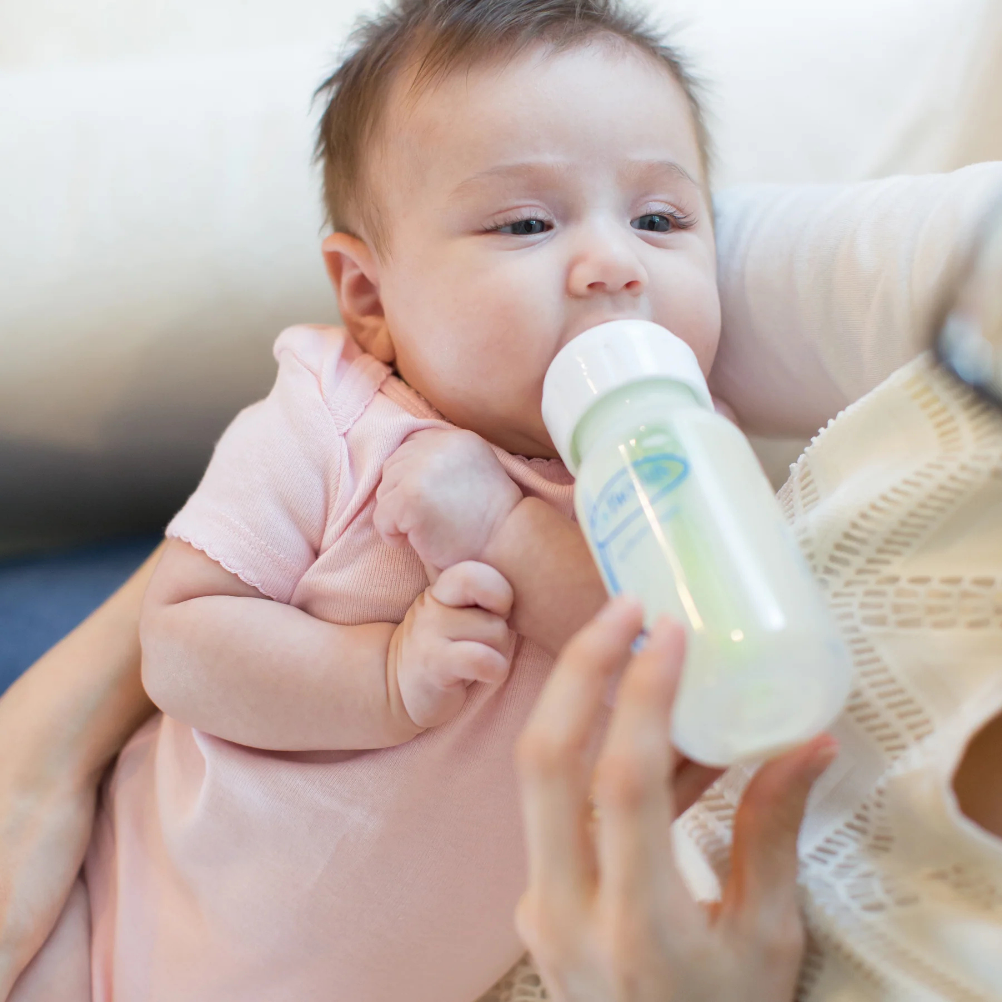 DR. BROWN'S Options+ Narrow Baby Bottle 4oz (1-Pack) Level 1 Slow Nipple