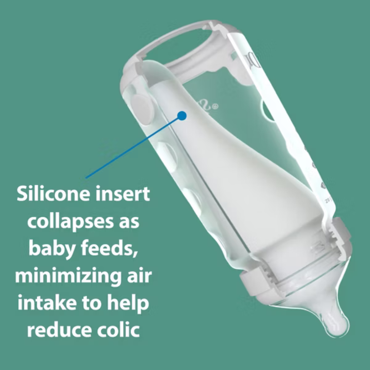 DR. BROWN'S Wide Neck Silicone Bottle Gift Set
