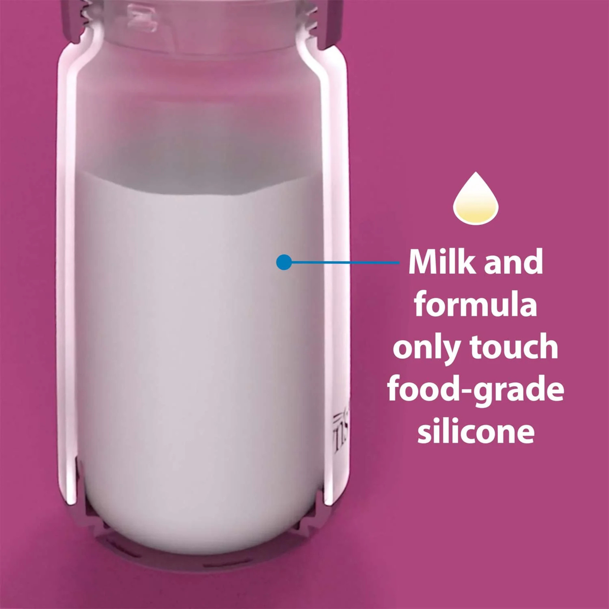 DR. BROWN'S Wide Neck Silicone Bottle