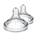 DR. BROWN'S Wide Neck Silicone Nipple (2-Pack)