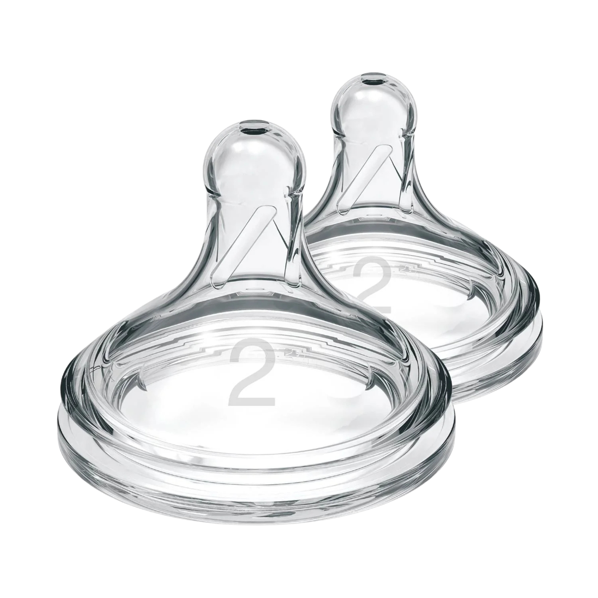 DR. BROWN'S Wide Neck Silicone Nipple (2-Pack)
