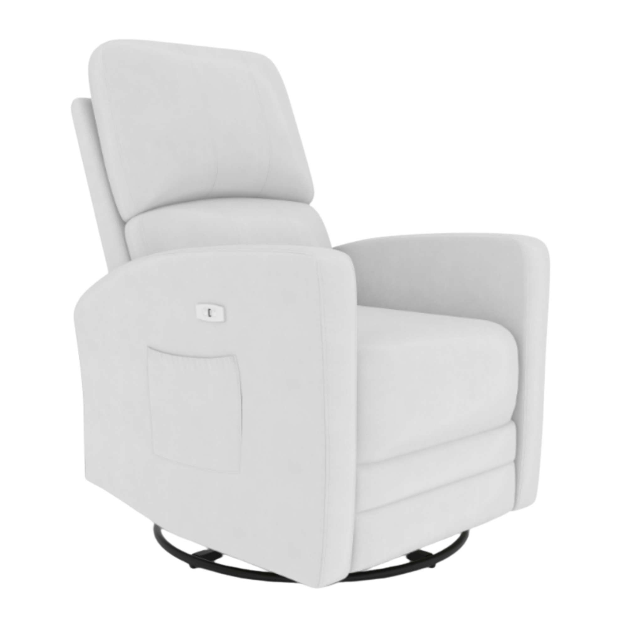 DREAM ON ME Habana Fauteuil inclinable pivotant et électrique avec repose-pieds