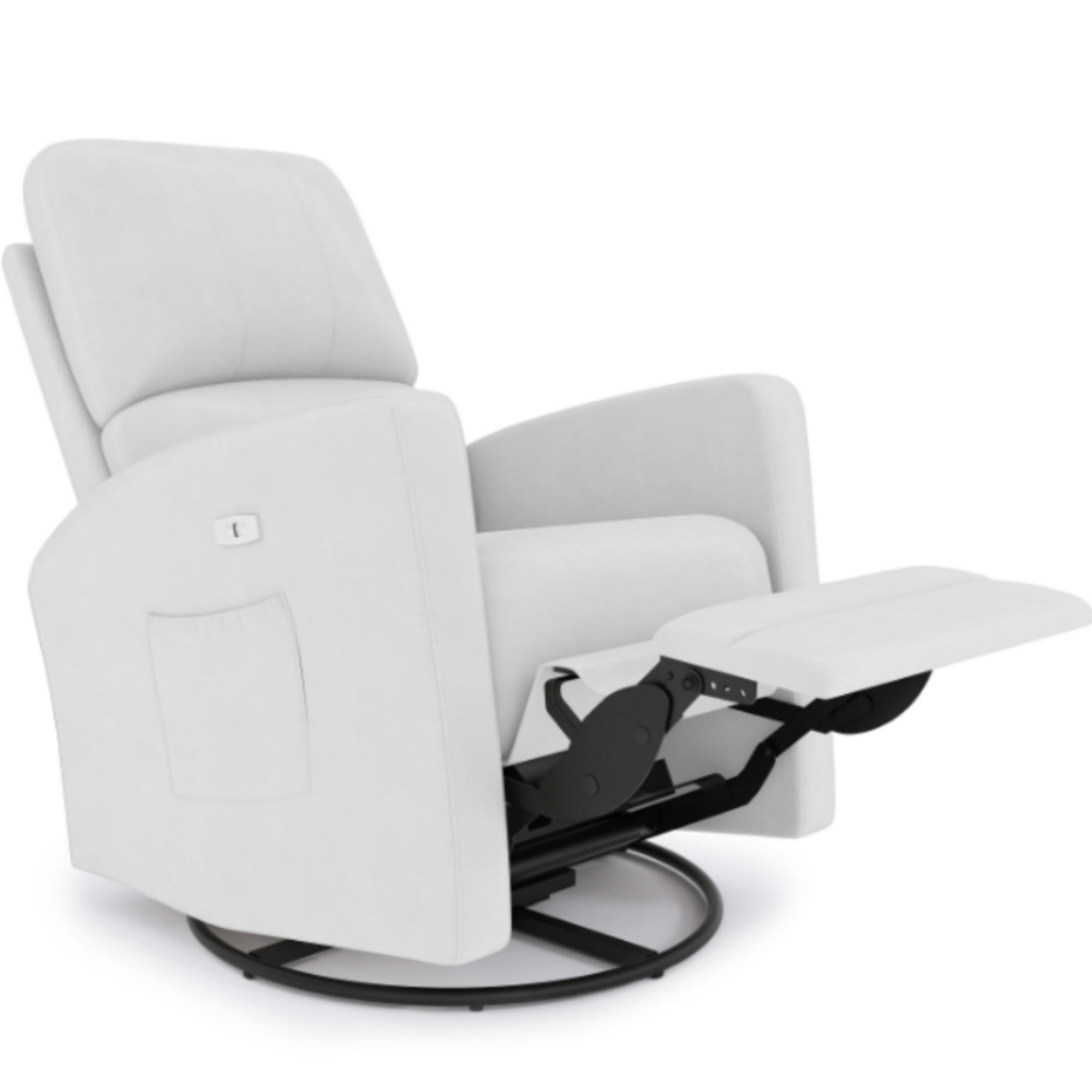 DREAM ON ME Habana Fauteuil inclinable pivotant et électrique avec repose-pieds