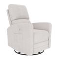 DREAM ON ME Habana Fauteuil inclinable pivotant et électrique avec repose-pieds
