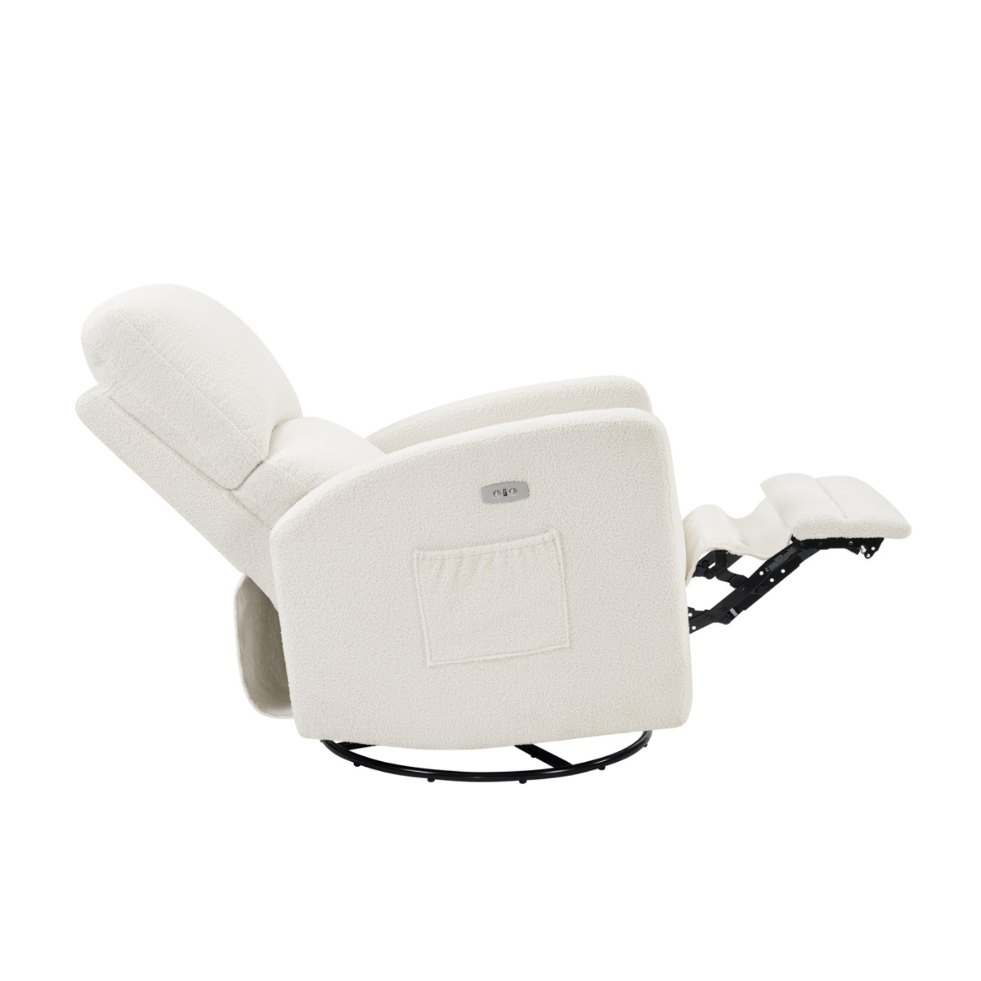 DREAM ON ME Habana Electric Swivel Glider & Recliner with Footrest