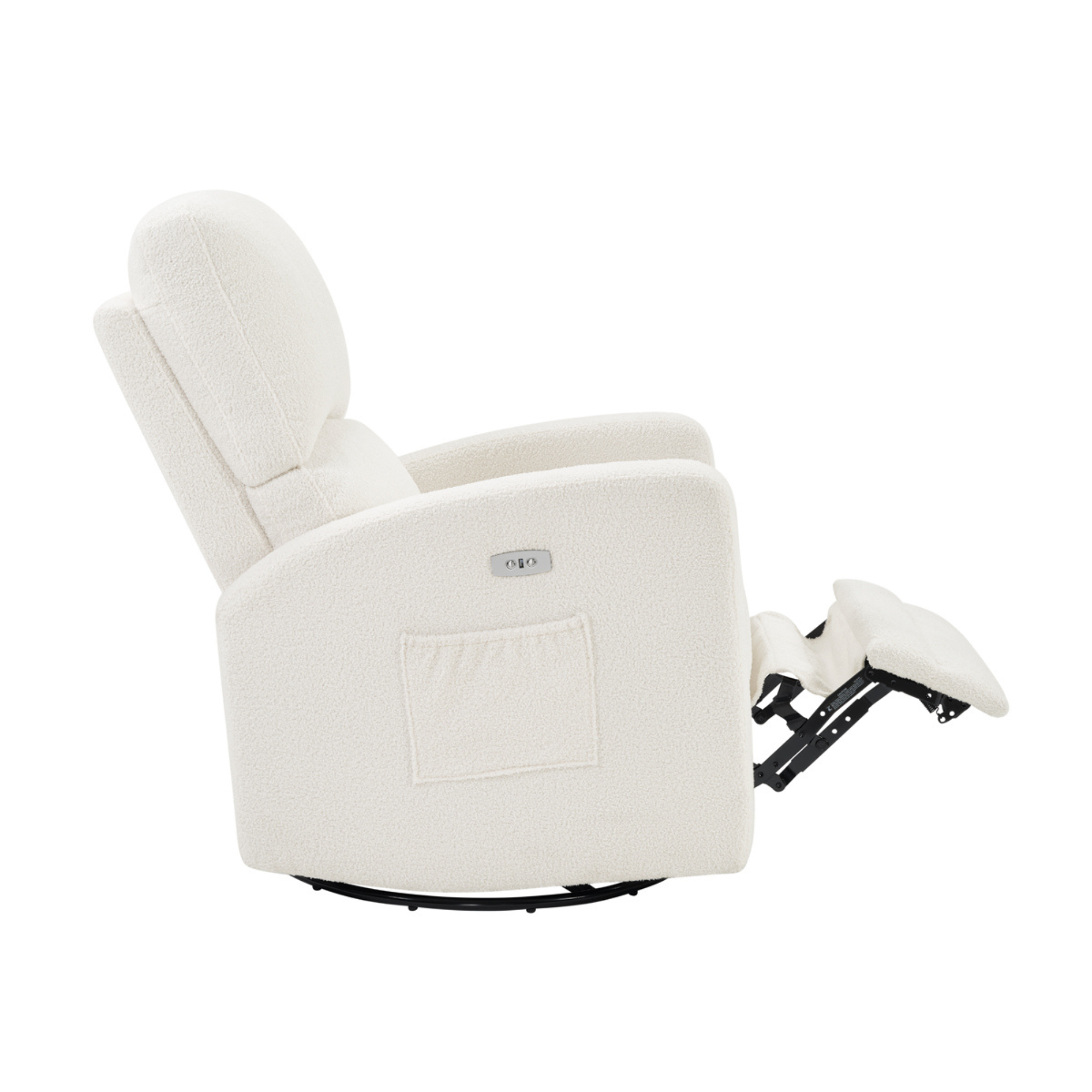 DREAM ON ME Habana Electric Swivel Glider & Recliner with Footrest