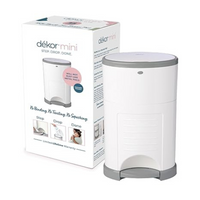 Thumbnail for Dékor Mini Diaper Pail White