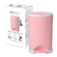 Thumbnail for Dékor Plus Diaper Pail Soft Pink