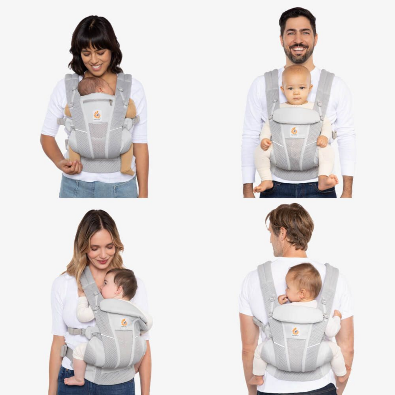 ERGOBABY Omni Breeze Baby Carrier PEARL GREY